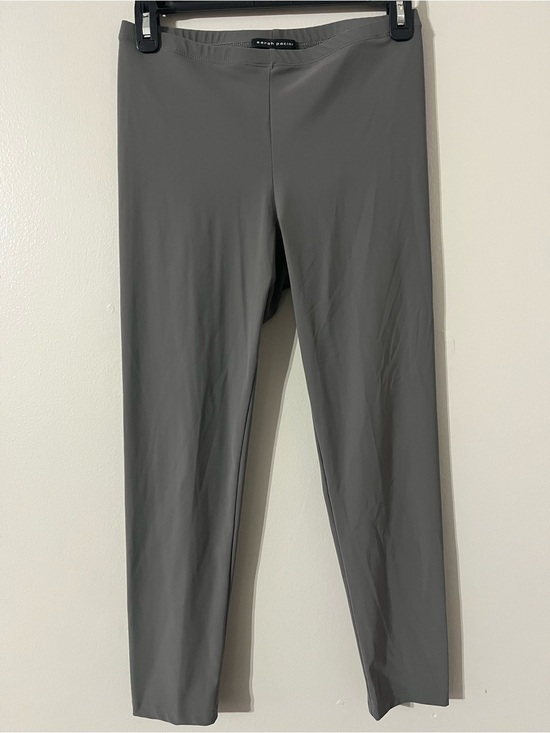 Sarah Pacini Pants - Sarah Pacini Charcoal Gray Slim Stretch Pants Sz 1 (Small)